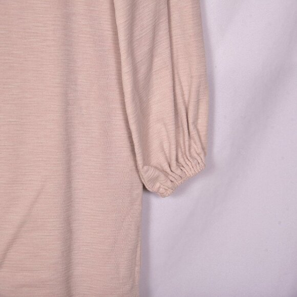 R. Vivimos Long Sleeve Knit Tie Waist Mini Sweater Dress Size Large (12/14) - Picture 3 of 6